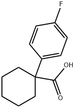 1-(4-FLUOROPHENYL)CYCLOHEXANECARBOXYLIC ACID, 98 Struktur