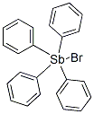 TETRAPHENYLANTIMONY BROMIDE Struktur