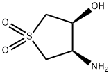 Thiophene-3-ol, 4-aminotetrahydro-, 1,1-dioxide, (3S,4R)- (9CI) Struktur