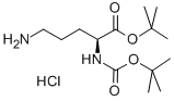 BOC-ORN-OTBU HCL Struktur