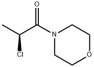 Morpholine, 4-[(2S)-2-chloro-1-oxopropyl]- (9CI) Struktur