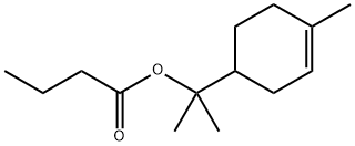 TERPINYL BUTYRATE Struktur