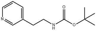 3-(2-Boc-aminoethyl)pyridine Struktur