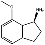 1H-Inden-1-amine,2,3-dihydro-7-methoxy-,(1S)-(9CI) Struktur