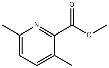 2-Pyridinecarboxylicacid,3,6-dimethyl-,methylester(9CI) Struktur