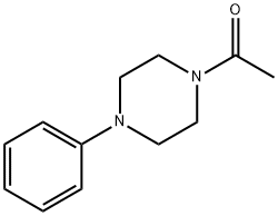 1-(4-PHENYLPIPERAZIN-1-YL)ETHANONE Struktur