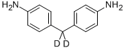 4,4'-METHYLENE-D2-DIANILINE Struktur