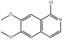 6,7-DiMethoxy-1-chloroisoquinoline Struktur