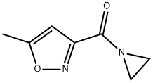 Aziridine, 1-[(5-methyl-3-isoxazolyl)carbonyl]- (8CI) Struktur