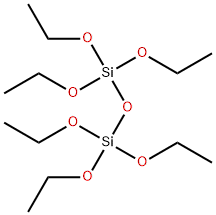 hexaethyl diorthosilicate Struktur