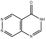 Pyrimido[4,5-d]pyridazin-4(3H)-one (8CI) Struktur