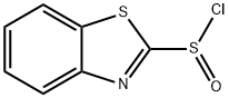 2-Benzothiazolesulfinylchloride(8CI) Struktur