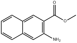 3-Aminonaphthalene-2-carboxylic acid methyl ester Struktur