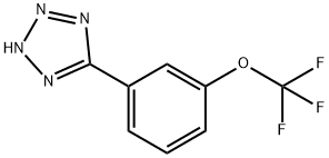 5-(3-TRIFLUOROMETHOXYPHENYL)-1H-TETRAZOLE Struktur