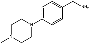 4-(4-Methylpiperazino)benzylamine Struktur