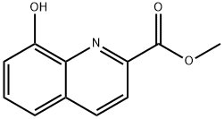 8-HYDROXY-QUINOLINE-2-CARBOXYLIC ACID METHYL ESTER Struktur