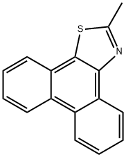 2-Methylphenanthro[9,10-d]thiazole Struktur