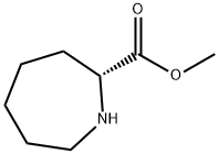 1H-Azepine-2-carboxylic acid, hexahydro-, methyl ester, (2R)- Struktur