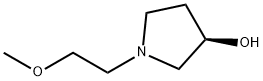 3-Pyrrolidinol, 1-(2-methoxyethyl)-, (3R)- (9CI) Struktur