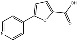 5-(Pyridin-4-yl)-furan-2-carboxylic acid Struktur