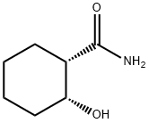 Cyclohexanecarboxamide, 2-hydroxy-, (1S,2R)- (9CI) Struktur