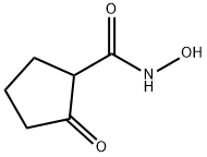 Cyclopentanecarboxamide, N-hydroxy-2-oxo- (9CI) Struktur