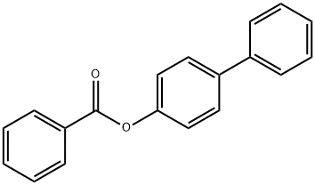 BENZOIC ACID 4-BIPHENYL ESTER Structure