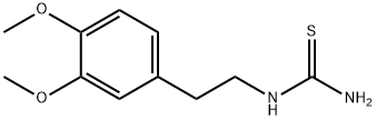 [2-(3,4-DIMETHOXY-PHENYL)-ETHYL]-THIOUREA Struktur