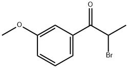 2-bromo-3-methoxypropiophenone  Struktur