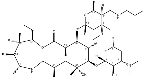 Tulathromycin A Struktur