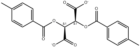 DI-P-TOLUOYL-L-TARTARIC ACID Structure