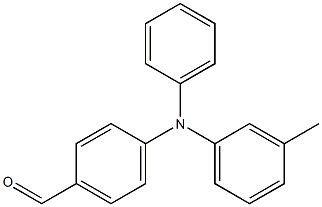 4-((Phenyl-m-tolyl)amino)benzaldehyde Struktur