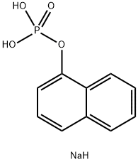 ALPHA-NAPHTHYL PHOSPHATE DISODIUM SALT Struktur