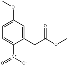 METHYL 2-(5-METHOXY-2-NITROPHENYL)ACETATE Struktur