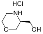 (S)-3-Hydroxymethylmorpholine hydrochloride Struktur