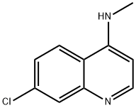 7-CHLORO-N-METHYLQUINOLIN-4-AMINE Struktur