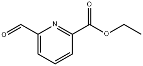 6-FORMYL-PYRIDINE-2-CARBOXYLIC ACID ETHYL ESTER Struktur