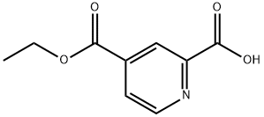 4-(ETHOXYCARBONYL)PYRIDINE-2-CARBOXYLIC ACID Struktur