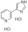 3-(1H-Imidazol-4-yl)pyridine Dihydrochloride Struktur