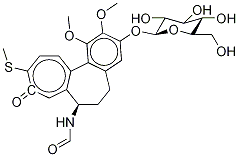 N-Desacetyl-N-forMyl Thiocolchicoside Struktur