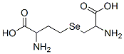 2-Amino-4-[(2-amino-2-carboxyethyl)seleno]butanoic acid Struktur