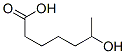 6-Hydroxyenanthic acid Struktur