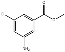 methyl 3-amino-5-chlorobenzoate Struktur