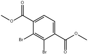 2,3-Dibromoterephthalic acid dimethyl ester Struktur