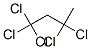 1,1,1,3,3-pentachlorobutane  Struktur