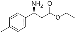 (S)-3-AMINO-3-(4-TOLYL)PROPIONIC ACID ETHYL ESTER Struktur