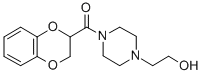 (2,3-DIHYDROBENZO[B][1,4]DIOXIN-2-YL)(4-(2-HYDROXYETHYL)PIPERAZIN-1-YL) METHANONE Struktur