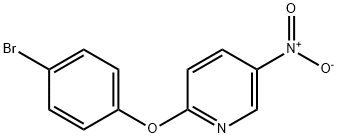 2-(4-bromophenoxy)-5-nitropyridine Struktur