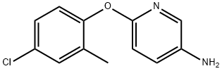 6-(4-CHLORO-2-METHYLPHENOXY)PYRIDIN-3-AMINE, 97+% Struktur