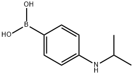 4-(ISOPROPYLAMINO)PHENYLBORONIC ACID Struktur